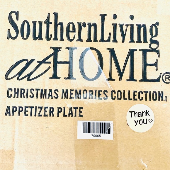 SLAH New Christmas Memories Appetizer Tray NIB - Picture 4 of 5